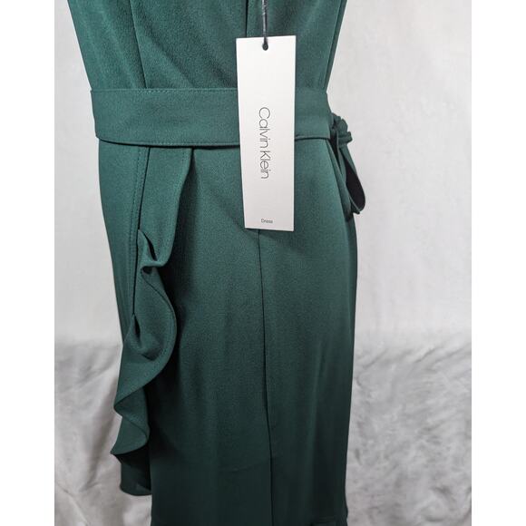 Calvin Klein dress NWT 4 more like a sz 6 See measurements in photos - Picture 5 of 16
